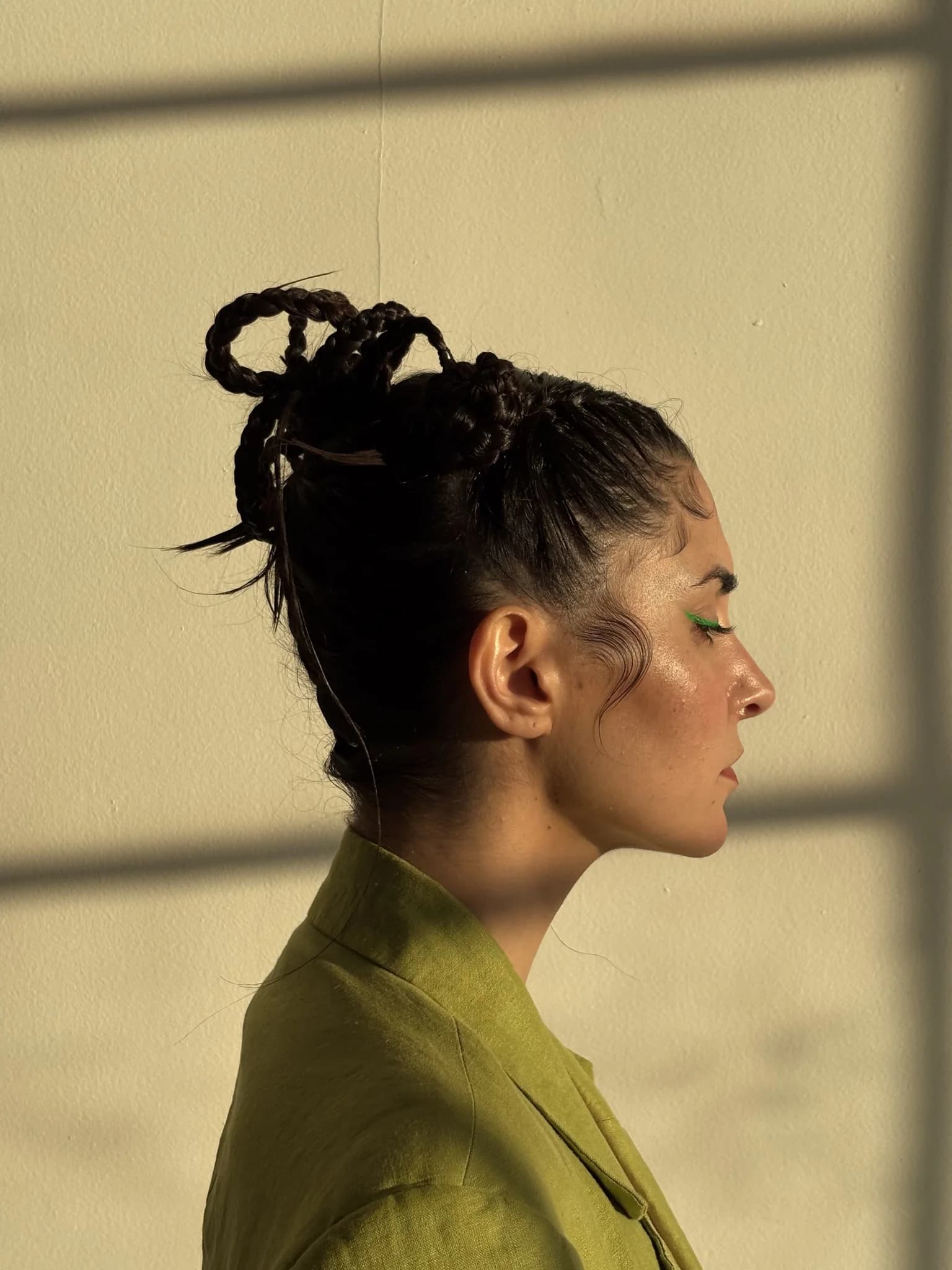 Braided Loop Updo Profile