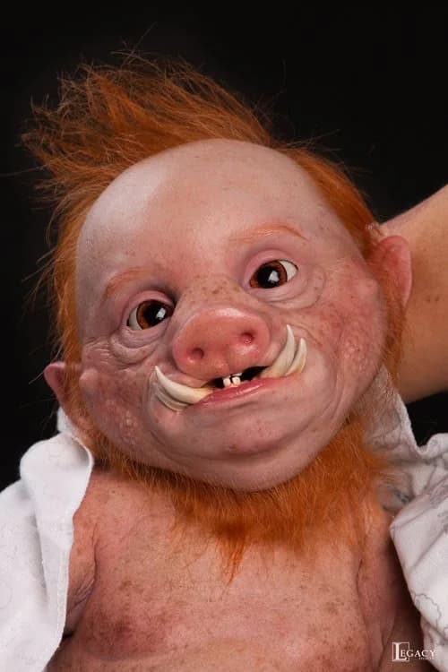 Red Haired Creature Prosthetic
